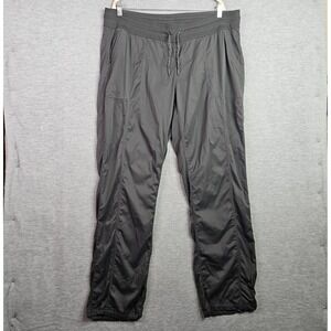 The North Face Women's Dark Gray Hiking Pants Size XL Drawstring